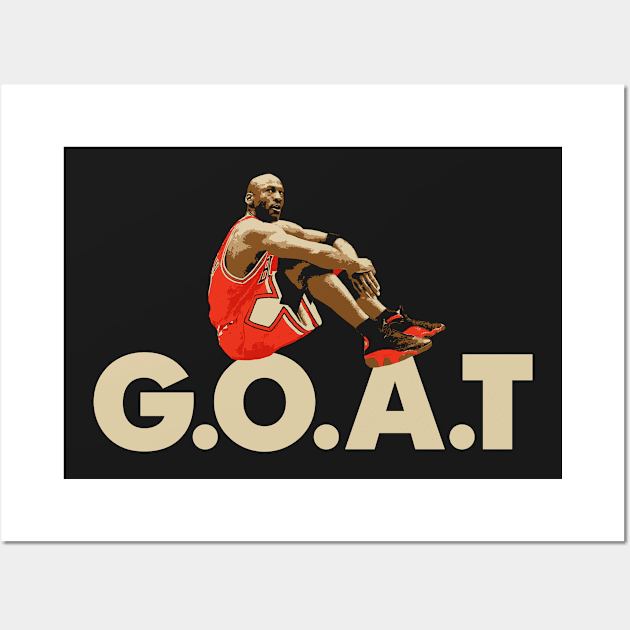 The G.O.A.T Wall Art by MakNBA